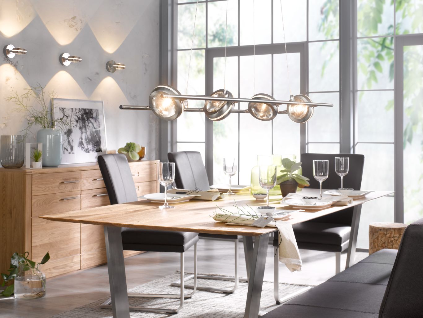 Lampen, Leuchten und Lichtblicke zum Leben, Wohnen und Arbeiten